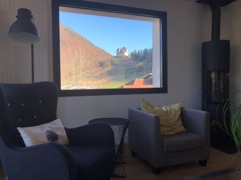 Maison De Vacances 220M2 Vue Lac Et Chateau Menthon-Saint-Bernard Luaran gambar